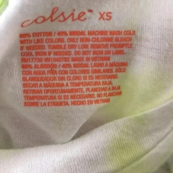 Colsie Women's Tie-Dye Oversized Lounge T-Shirt - Picture 3 of 6